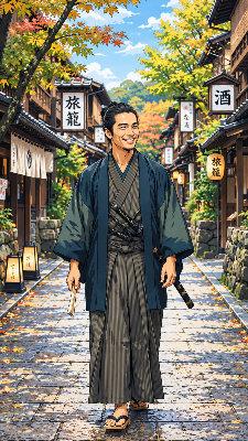 室町時代の男性