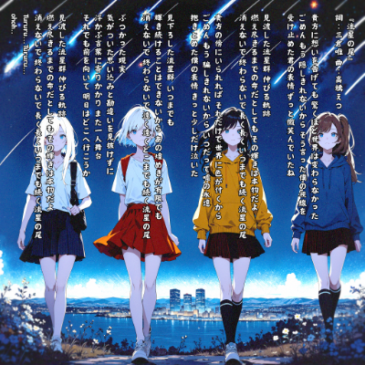 『流星の尾』 -  ELEMAYU