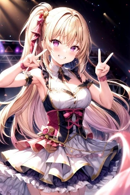 アイドルの優姫奈ちゃん