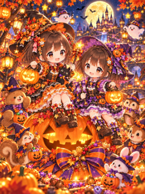黄金色の森で出会う、ぬくもりの魔法