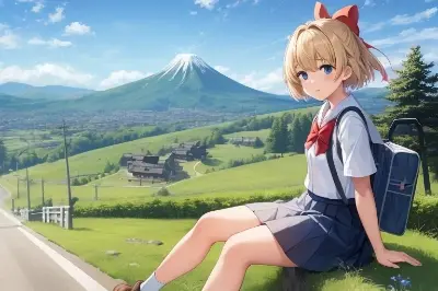 ここから見える風景がすきなんだ～