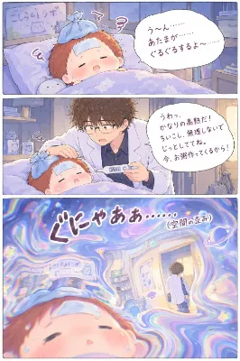 ちいこし劇場〜風邪の日〜