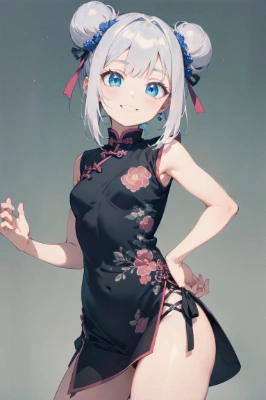 4号ちゃん、チャイナ服♪
