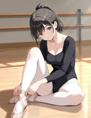 夢を結ぶバレエの静かな瞬間
