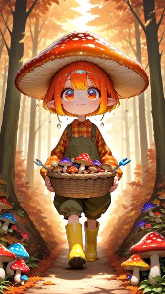 キノコの森のノーム