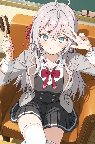 足技が器用なアリサ・ミハイロヴナ・九条（ロシデレ）