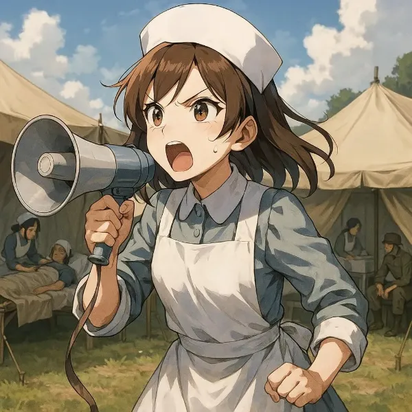 戦場の熱血看護師