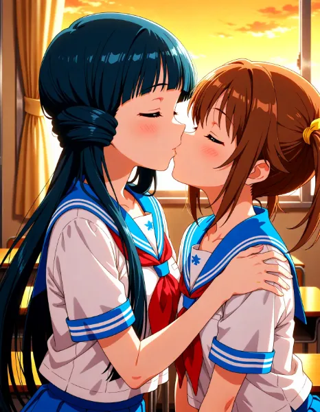 はいふりのミケちゃんがいろんな女の子とイチャイチャしているヤツ