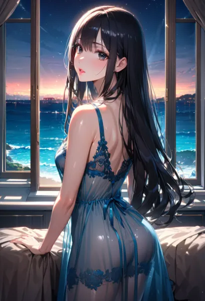 パジャマカットNo.5～ナイトガウン～