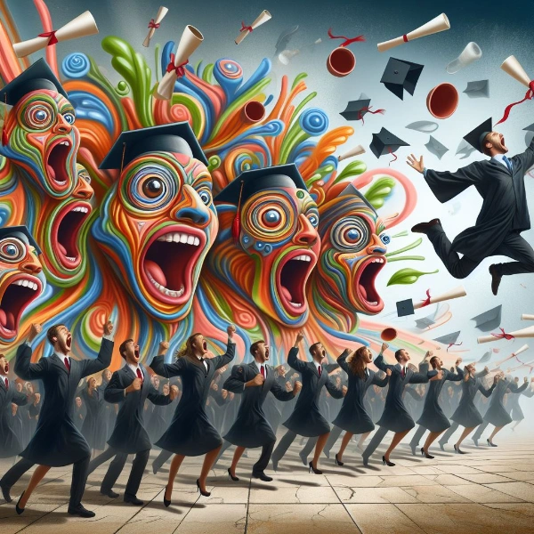 破天荒な卒業式