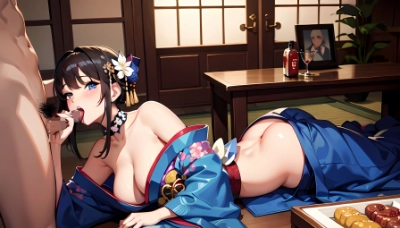 さあ女将、俺からのボーナスだ