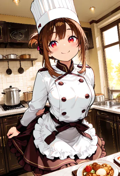 「･･･さて、肉料理はこれでOKかな、デザートはどうなってるかな？」