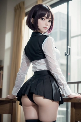 美女のお尻