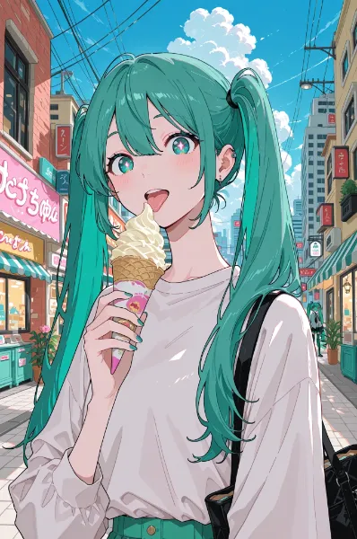 サンデーアイス(初音ミク)