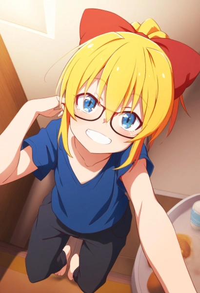 メガネ変えたよー