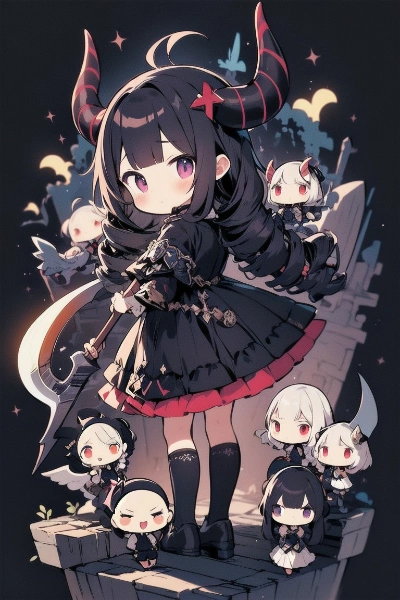 【小悪魔】友達いっぱい