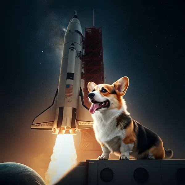 コーギー４コマ劇場