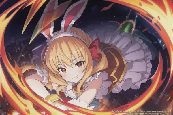 火に飛び込む兎