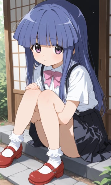 リカちゃんと水遊び