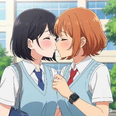 キスの心拍数を記録しました