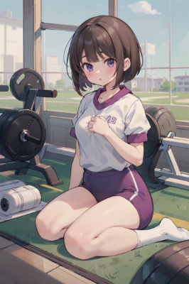 ここで何するの？？ほんとにトレーニング…？？