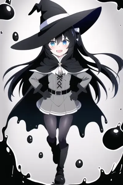 黒スライムのウィッチ少女_07