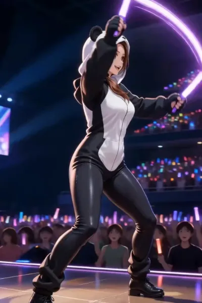 オタ芸パンダ①
