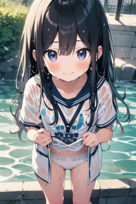黒髪の女の子