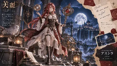 月を巡る旅の巫女 アストラ