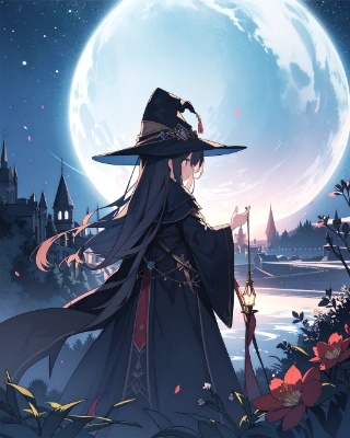 今宵、月の魔力を集めて