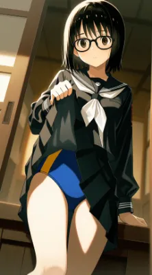 放課後のセーラー服