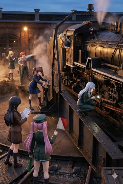 夕刻の整備作業（おま好きガールズ×ターンテーブル）