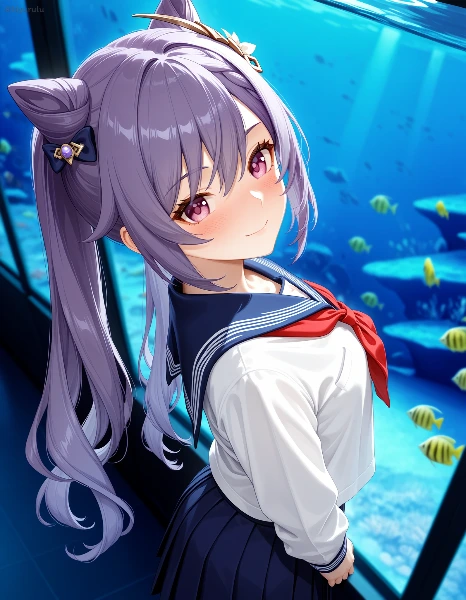 刻晴「きれいね」