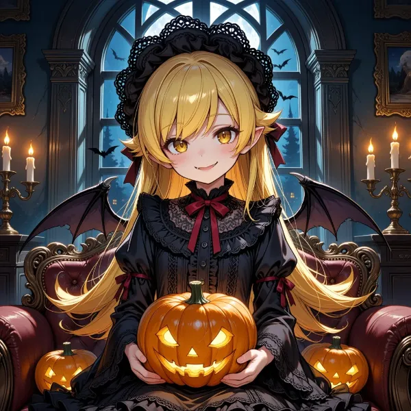明日が待ちきれない吸血鬼な少女