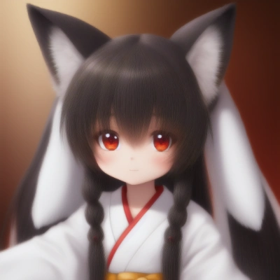 狐耳巫女