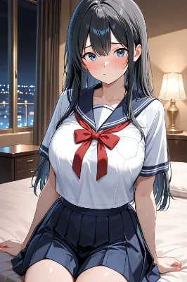 こんな清楚な子がパパ活で乱れているなんて