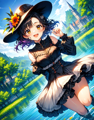 異世界に飛び込んだ少女