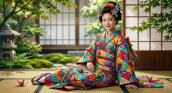 折り紙を着る？