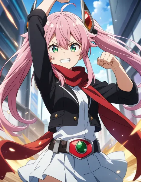 赤いマフリャ～