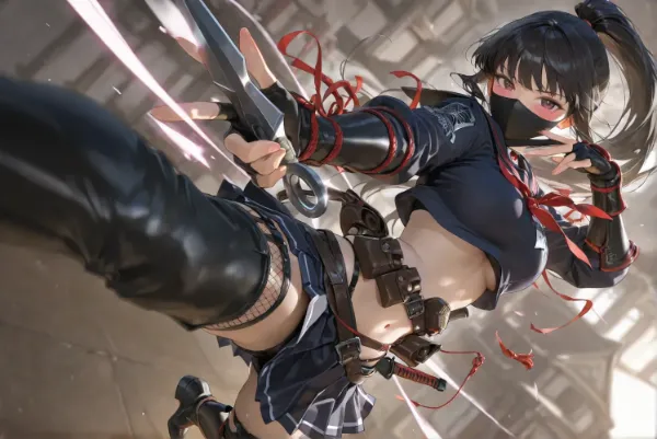 くノ一学園のお姉さん、実習中③