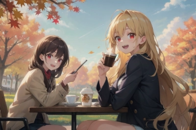 秋カフェ