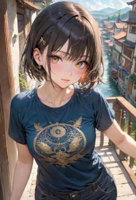 お題：半袖
