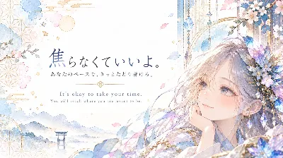 あなたのペースで、桜の彼方へ