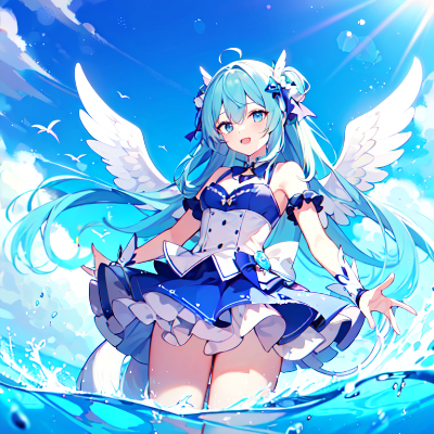 海の天使