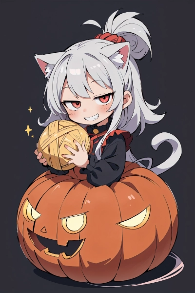 halloween cat