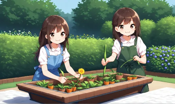 お題:ガーデニング 企画参加作品画像