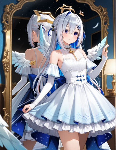 天使の微笑み、鏡の中の星