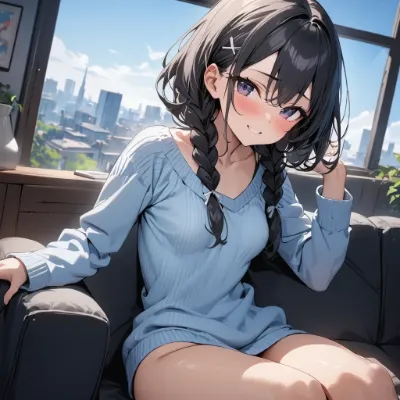 黒髪の女の子41