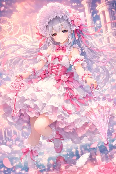 夢の城で輝く花鍵の姫