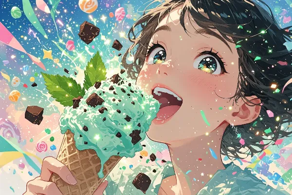 ミントの魔法に溶ける少女の夢